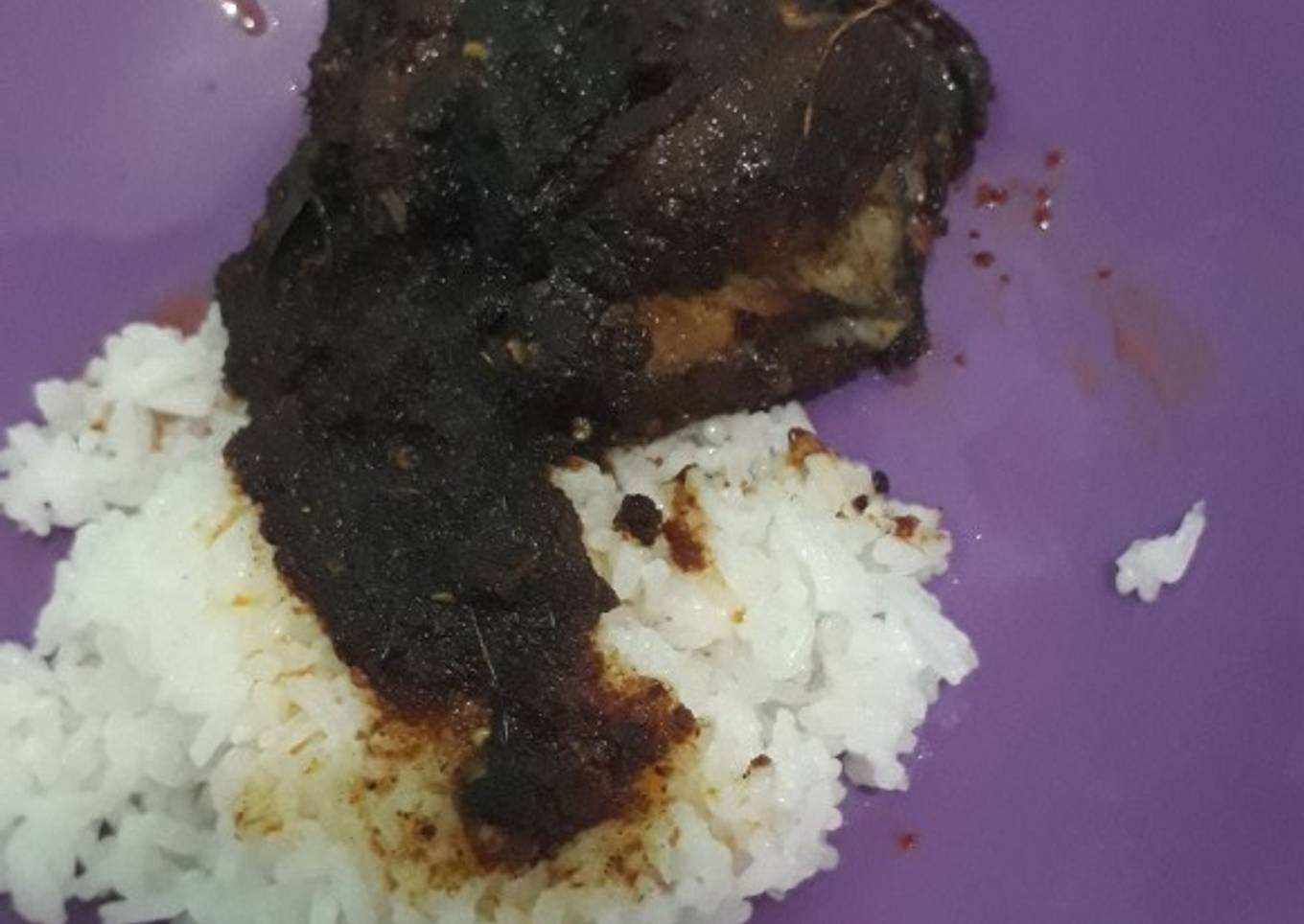 Bebek bumbu hitam madura