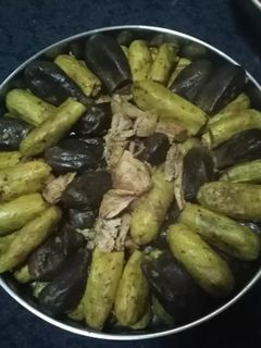 صورة لوصفة محشي باذنجان وكوسا
