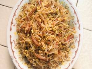 Mung Bean Sprouts Veggie Stir Fry