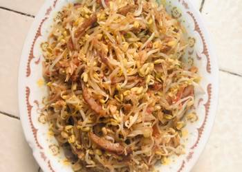 Fresh, Cooking Recipe Mung Bean Sprouts Veggie Stir Fry Practical Delicious