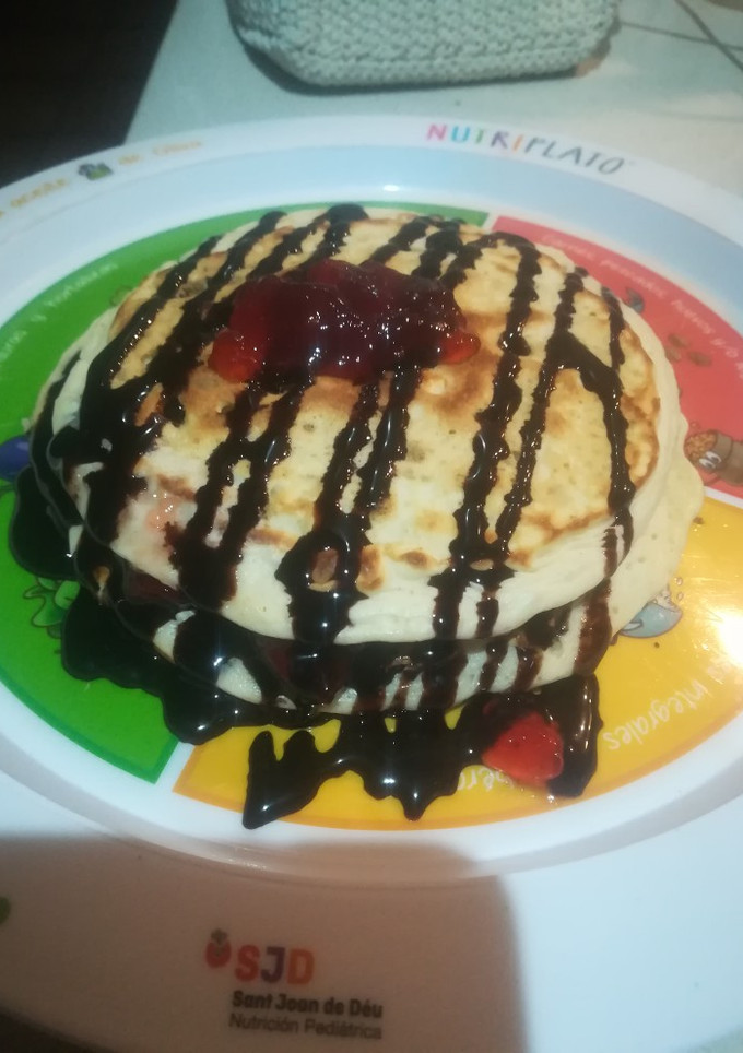 Una foto de Panqueques rápidos para desayunar
