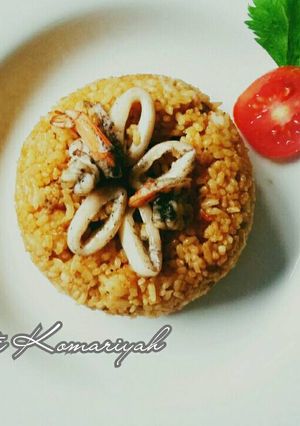 Foto resep Nasi Goreng Jawa Seafood