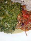 Fried Omena with mitoo