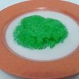 Bubur Ketan Pandan Kuah Santan