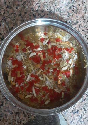 A picture of Moong dal halwa.