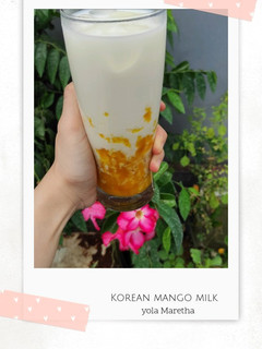 Foto resep Korean Mango Milk