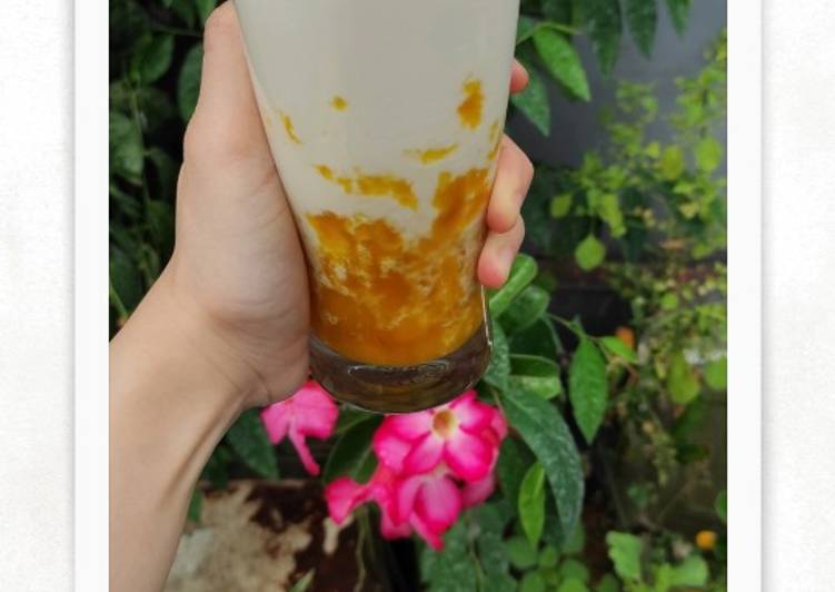 Cara Gampang Menyiapkan Korean Mango Milk Anti Gagal
