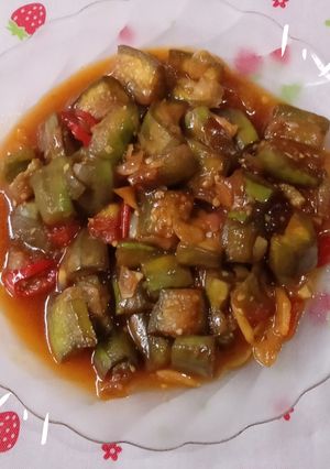 Foto resep Tumis terong kecap