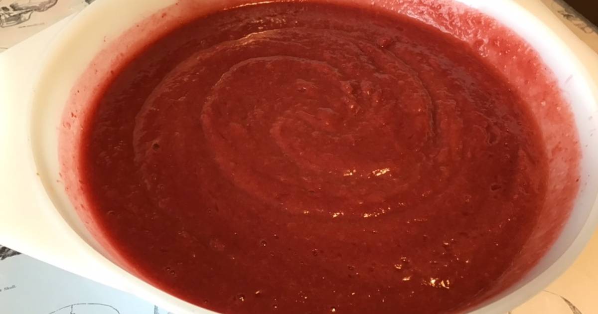 Compote aux deux pêches et ananas de Mila Skull Cookpad