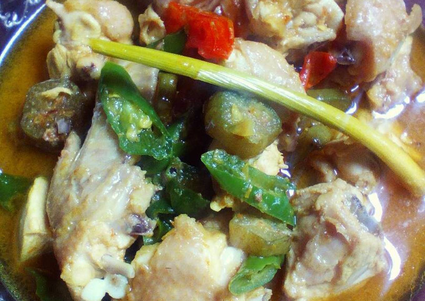Ayam Cincang Rempah Kuning