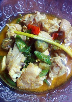 Foto resep Ayam Cincang Rempah Kuning