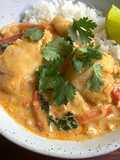 White Fish Thai Red Curry