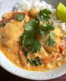 White Fish Thai Red Curry