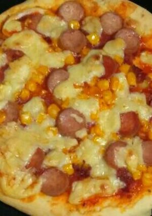 Foto resep Pizza simple dua bahan