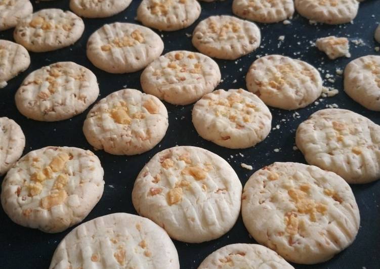 Cookies Sagu Keju (Tanpa Cetakan)