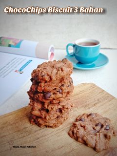 Foto resep Chocochips Biscuit 3 Bahan