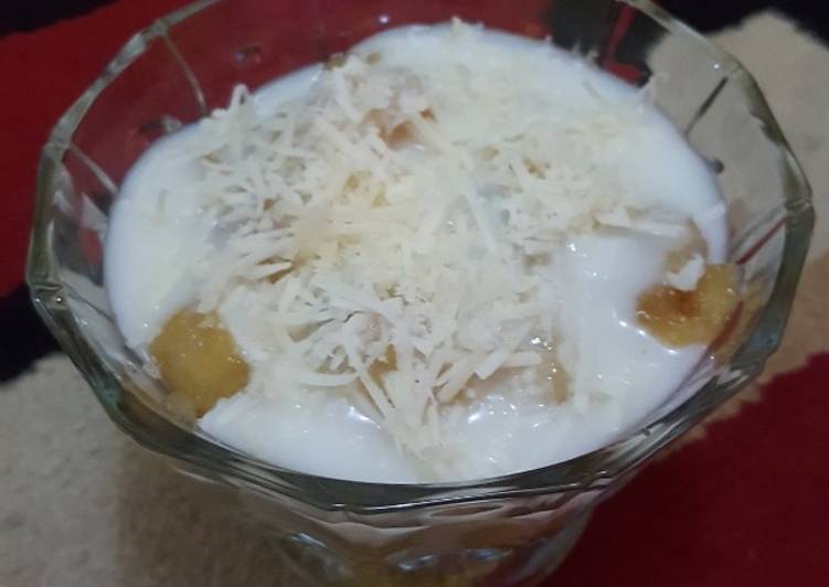 Pisang fla susu keju