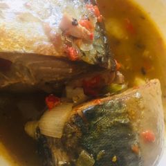 A picture of Fish pepper soup.