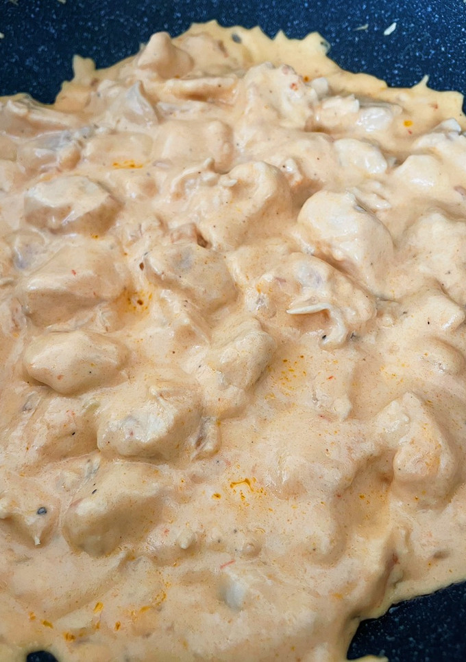 Una foto de Strogonoff de pollo 🍗