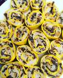 Chả trứng cuộn hấp