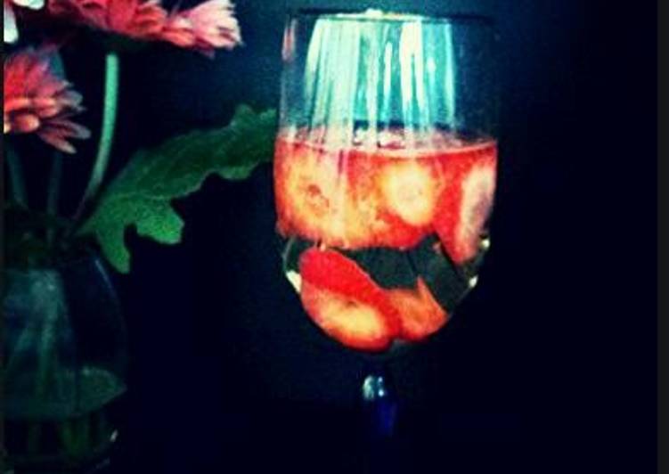 Strawberry wine