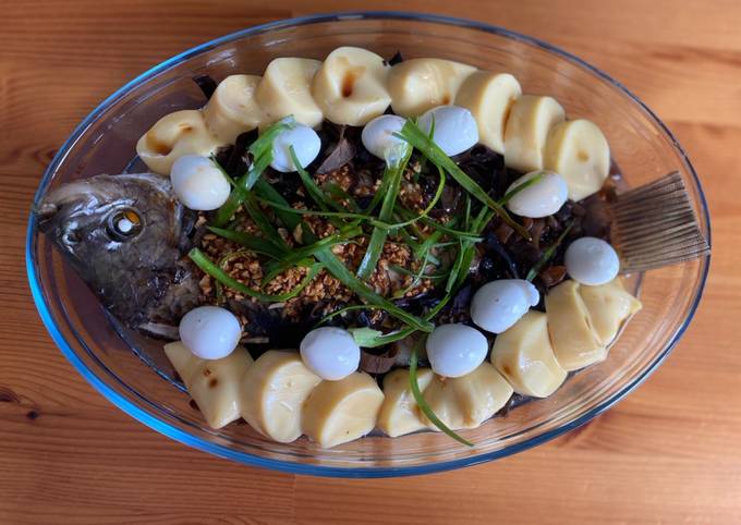 Resep Ikan Gurame Tim Jahe Ala Hongkong Oleh Threciel Cookpad