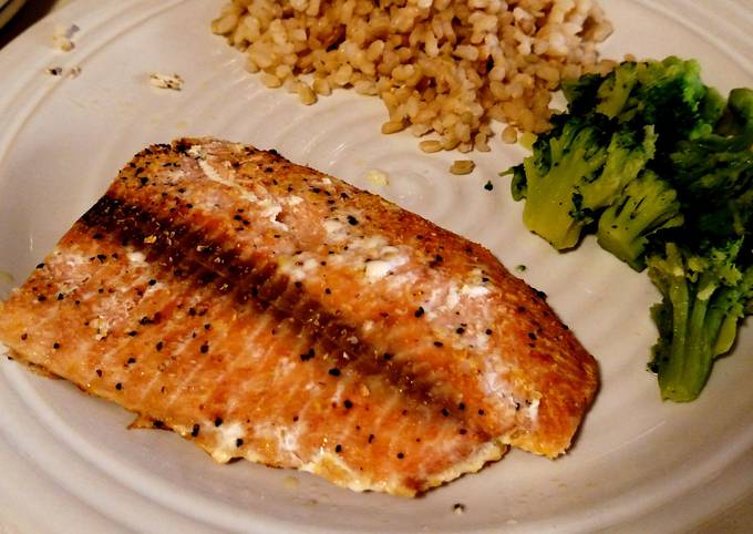 Recipe of Quick Baked Salmon