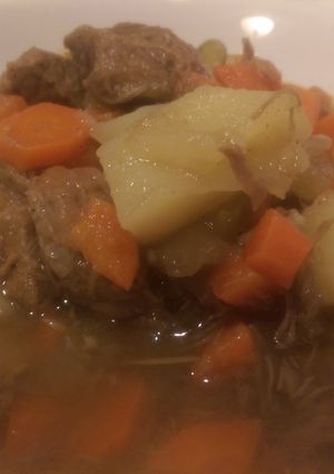 A picture of New England Beef Stew.