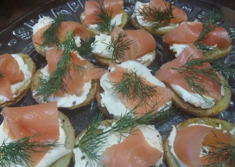 Recipe of Any-night-of-the-week Smoked Salmon Appertizers