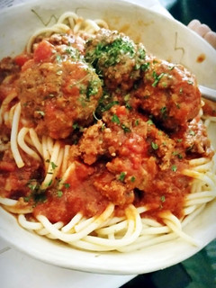 A picture of Ray's' Easy Spaghetti & Meatballs.