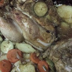A picture of chicken.
