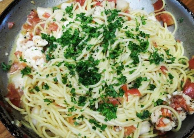 Recipe of Award-winning Lobster Spaghetti