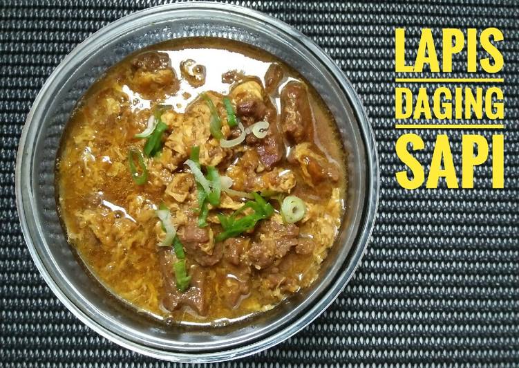 4. #Lapis Daging Sapi#