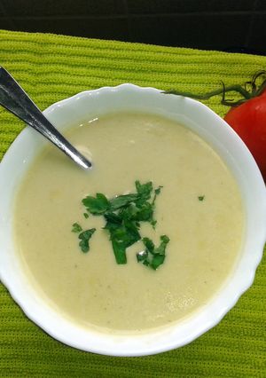A picture of Asparagus Soup.