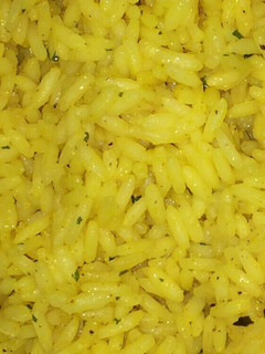 A picture of Simple yellow rice.