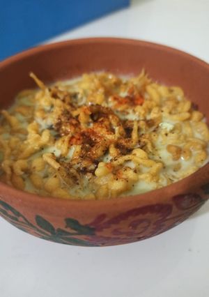 A picture of Boondi Raita.