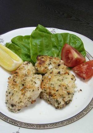 A picture of Low Calorie Baked Cod with Herbs and Panko.