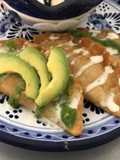 Molotes de tinga poblana