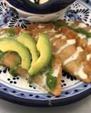 Molotes de tinga poblana