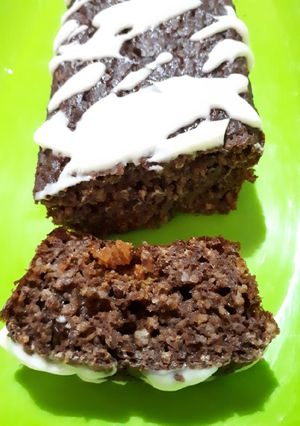 Una foto de Budín Fit de Banana y Cacao 🎅