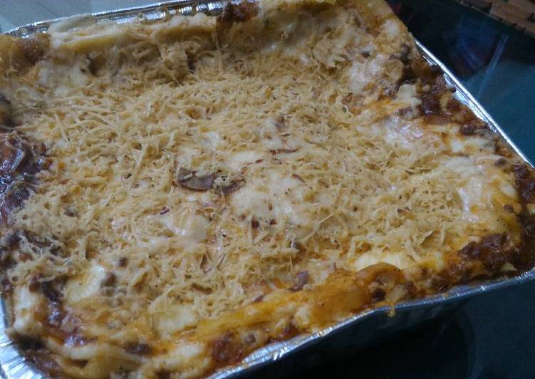 Resep: SempurnaLasagna Bolognaise