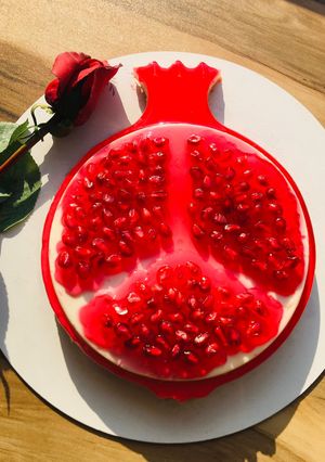 عکسی از دستور چیز کیک اناریلدائی