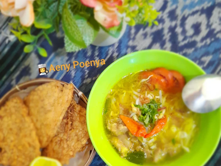 Cara Mudah Membikin Resep Soto tulang daging sapi yang Sempurna Anti Ribet, Mantap