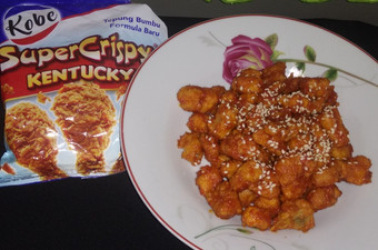 Anti Ribet, Bikin Chicken popcorn asam manis Ekonomis Untuk Jualan