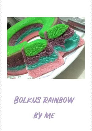 Foto resep Bolkus rainbow by me😊
