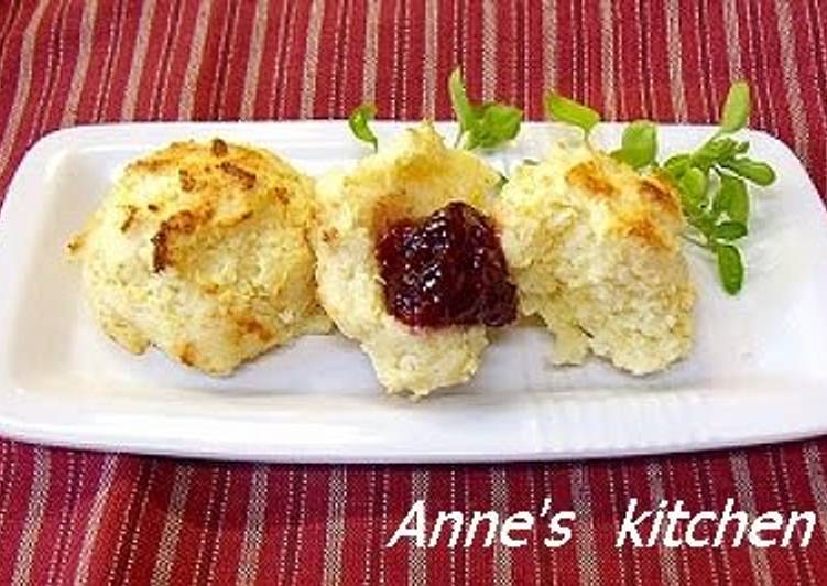 Simple Way to Make Ultimate Diet-Friendly Okara &amp; Yogurt Scones