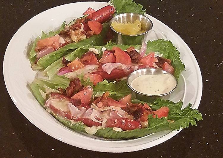 Recipe of Homemade HotDog Lettuce Wraps