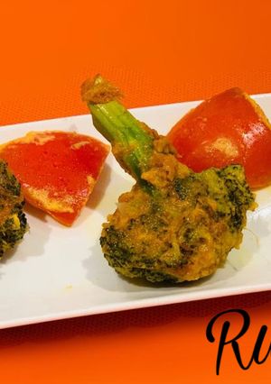 A picture of Broccoli Tandoori Lollipops.