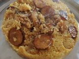 مقلوبة باذنجان وبطاطا