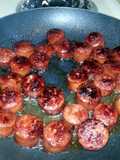 Pepsi caramelized beef Kielbasa